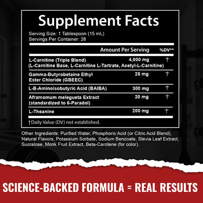 Liquid L-Carnitine 4000MG