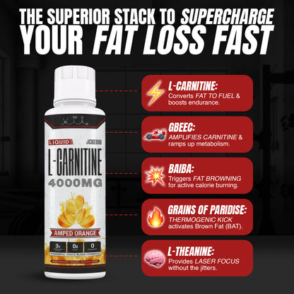 Liquid L-Carnitine 4000MG - New!