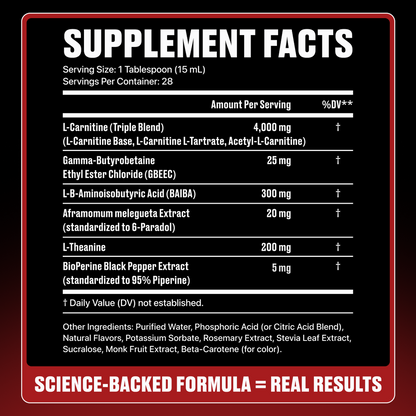 Liquid L-Carnitine 4000MG