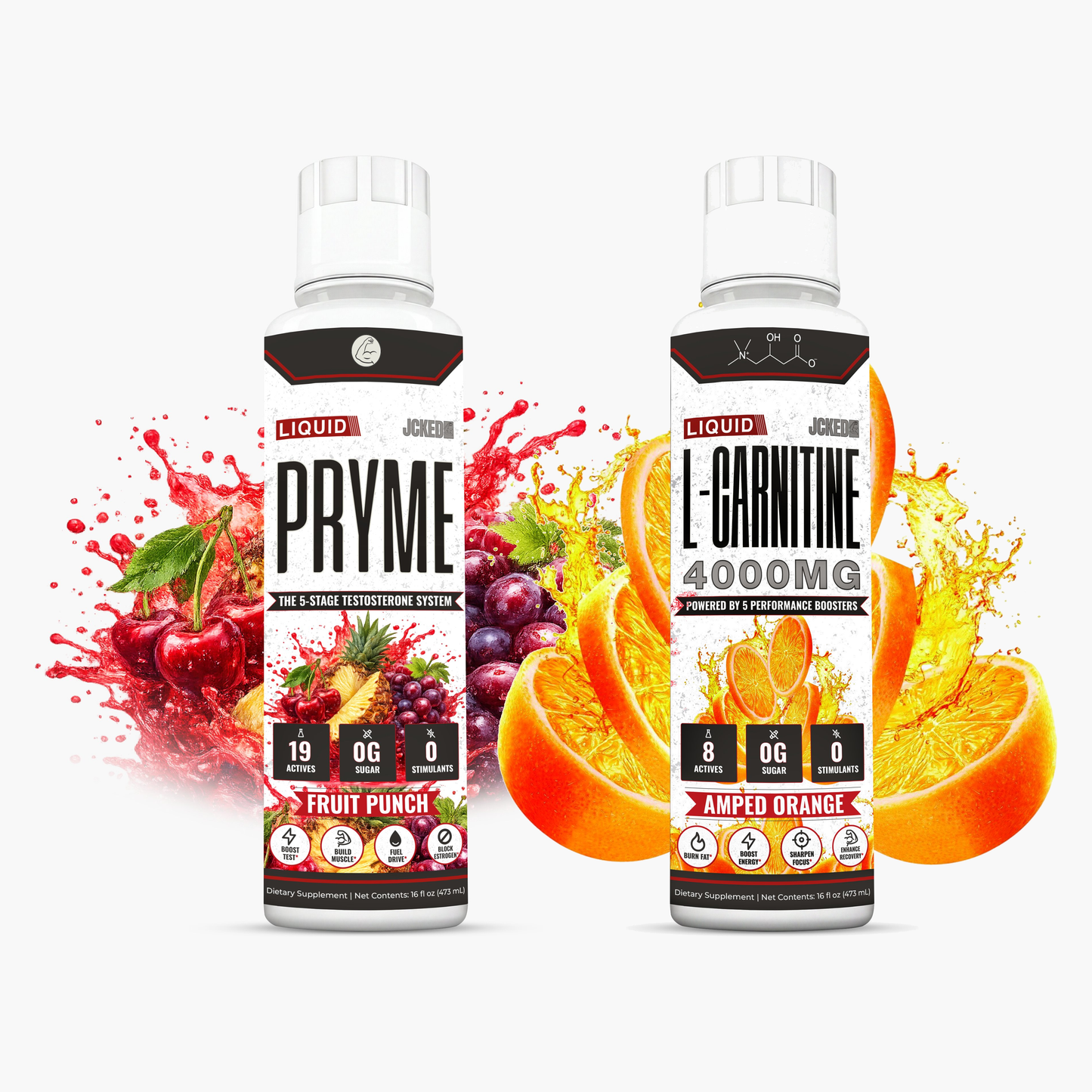 Liquid L-Carnitine 4000MG + Liquid Pryme