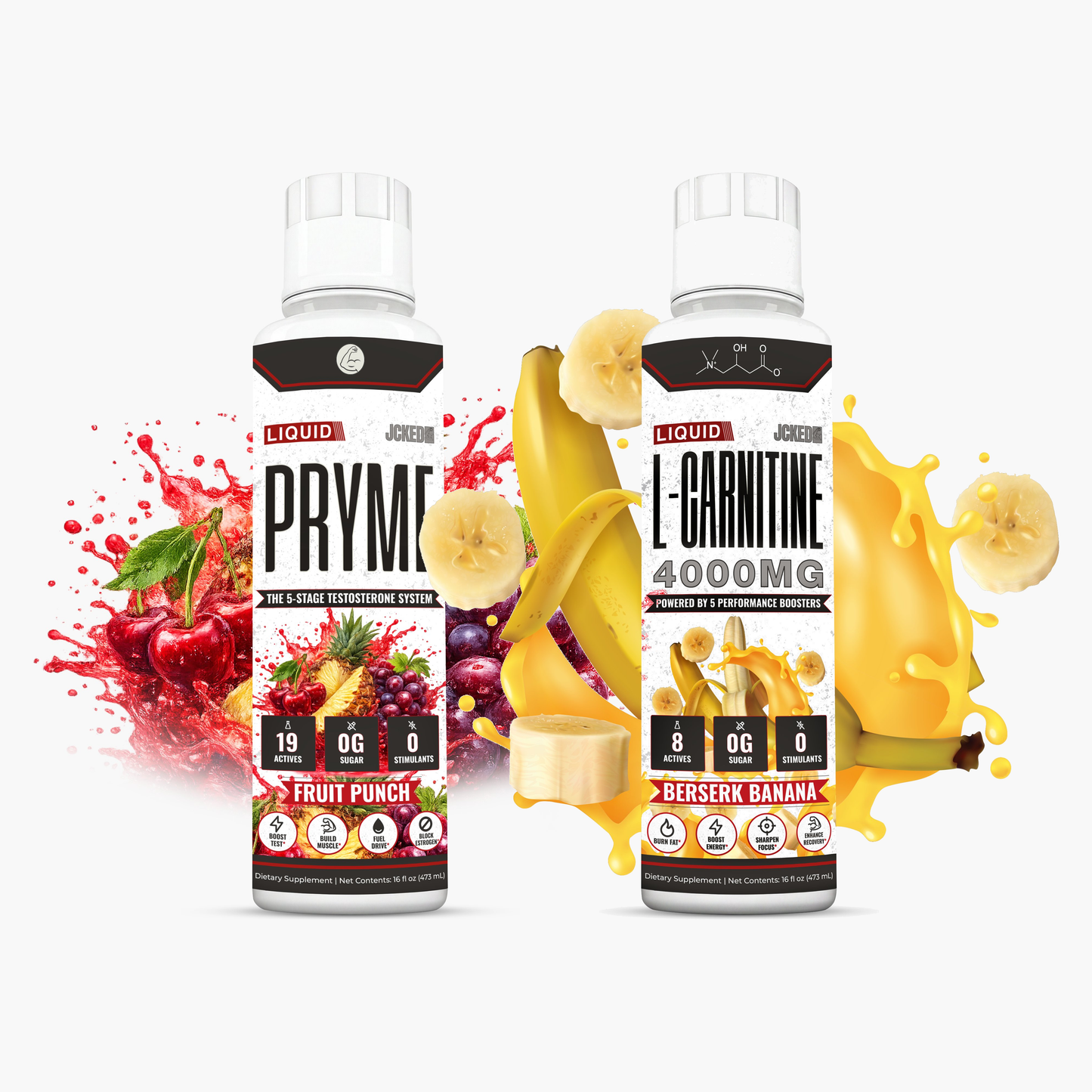 Liquid L-Carnitine 4000MG + Liquid Pryme