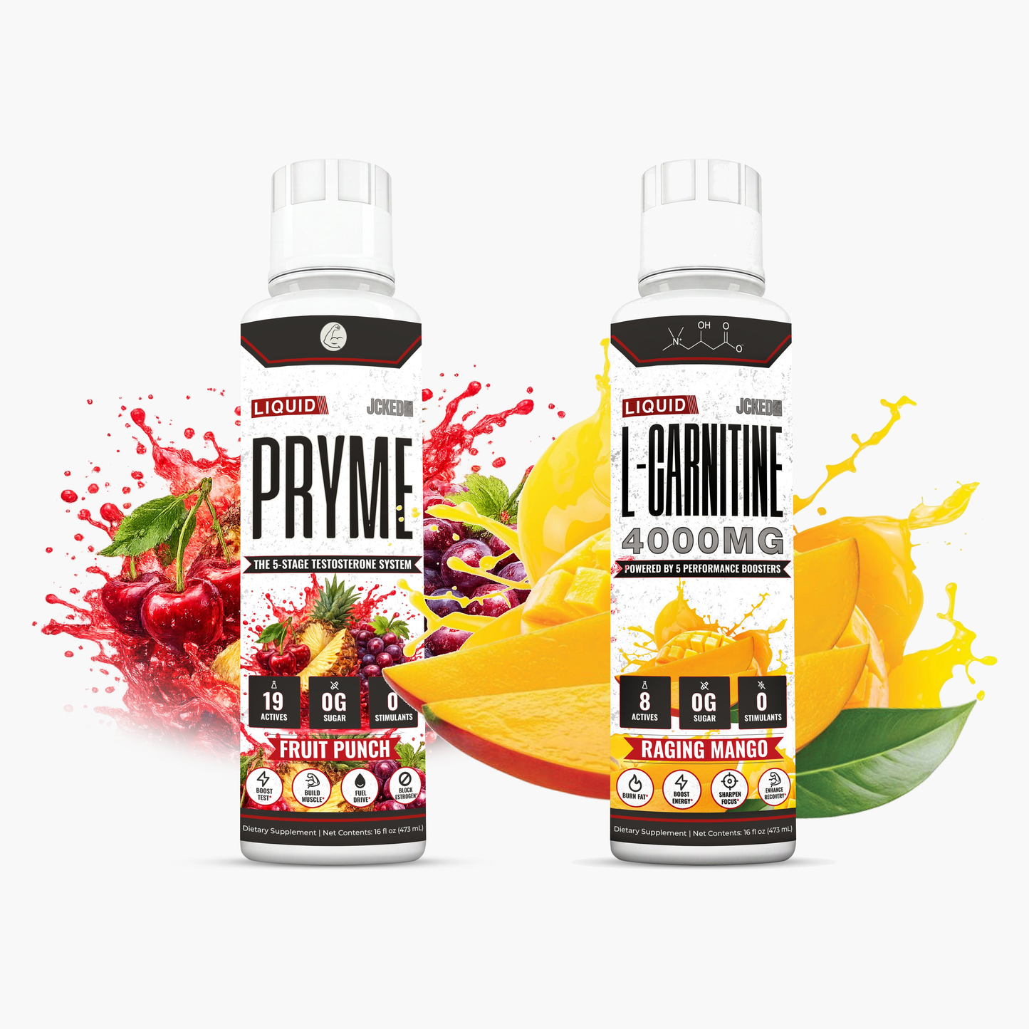 Liquid L-Carnitine 4000MG + Liquid Pryme