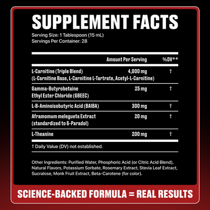 Liquid L-Carnitine 4000MG