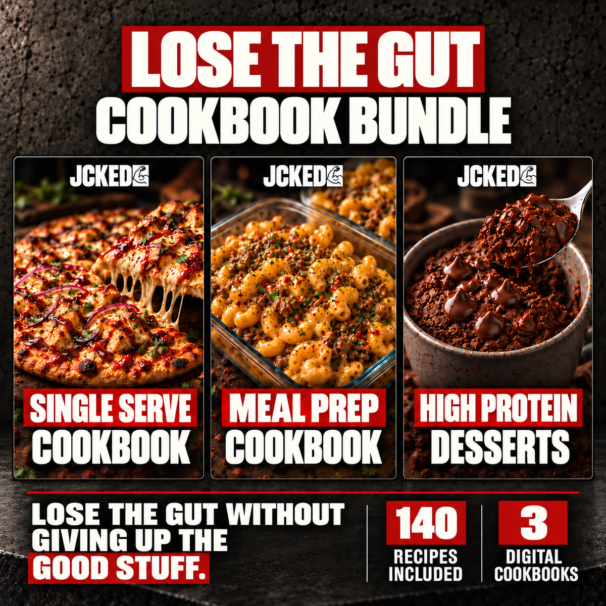 Lose the Gut Cookbook Bundle