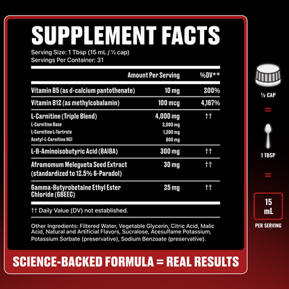 Liquid L-Carnitine 4000MG.